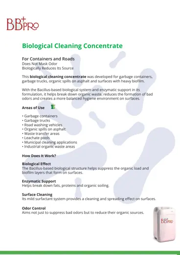 Biological Cleaning Concentrate